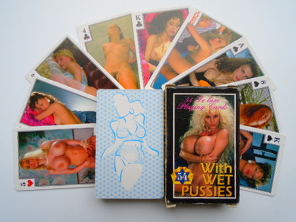Карты игральные неприличные.54 листа. De Luxe Playing Cards. 1990