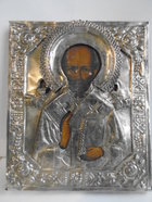 Икона "Святой Николай Чудотворец" ХIХ век