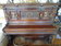 Пианино старинное резное  с конделябрами "C. Goetze"  Россия- Германия 19 век