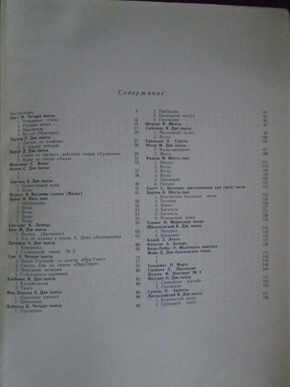 Ноты. Альбом популярных пьес зарубежных композиторов для фортепиано. "Музыка" 1977