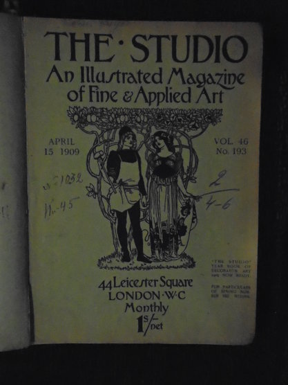 The Studio. An illustrated Magazin of Fine, Applied Art/ СТУДИО  Иллюстрированный художественный журнал за 1904, 1906, 1909, 1914 годы на английском издательство Лондон