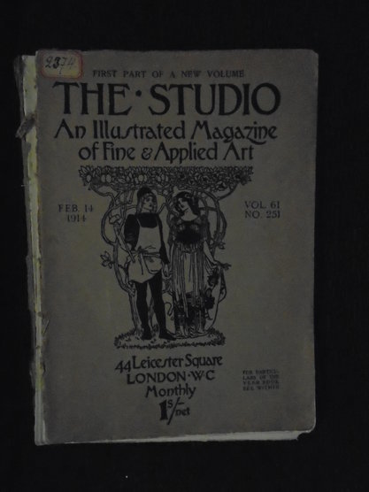 The Studio. An illustrated Magazin of Fine, Applied Art/ СТУДИО  Иллюстрированный художественный журнал за 1904, 1906, 1909, 1914 годы на английском издательство Лондон