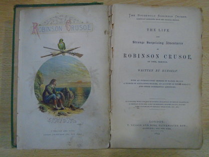 Робинзон Крузо.Даниэль Дефо. Лондон 1873.Англ яз.The life...Robinson Crusoe...London 1873