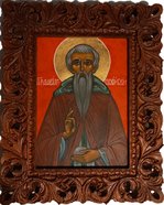 Икона Святой Преподобный Давид Гареджийский, автор Фатьянова Светлана Геннадьевна