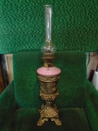 Керосиновая лампа Матадор ъ-MATADOR Россия-Германия старинная металл, запасное стекло. 