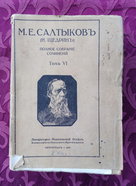 Полное собрание сочинений М. Е. Салтыкова (Р. Щедрин), Том 6, Том 8; 1918, Петроград